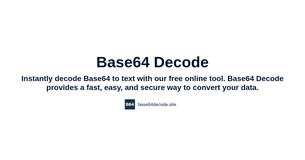 base64decode.site image